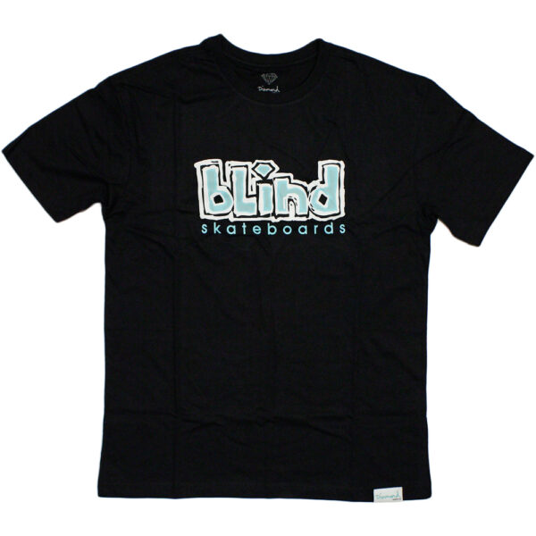 Camiseta DIAMOND x BLIND Og Tee Black