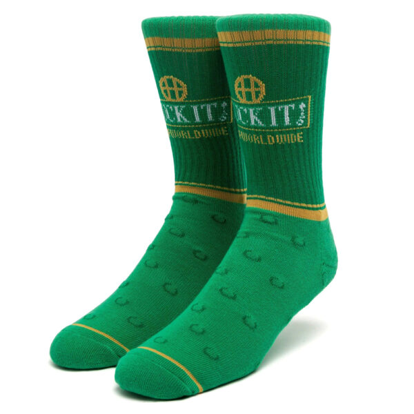 Meias HUF Brown Bag Sock Green