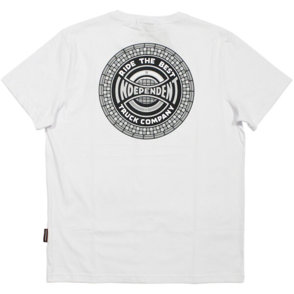 Camiseta INDEPENDENT Tile Span Branca