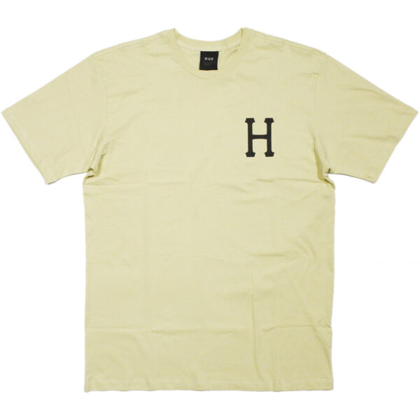 Camiseta HUF Essentials Classic H Areia