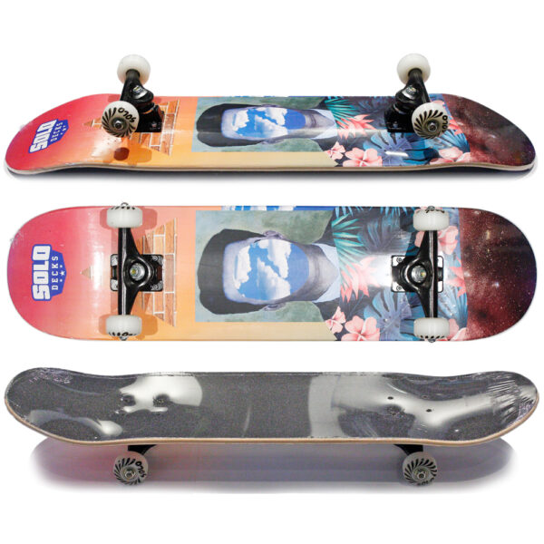Skate SOLO Montado Iniciante Serie Colagem #2