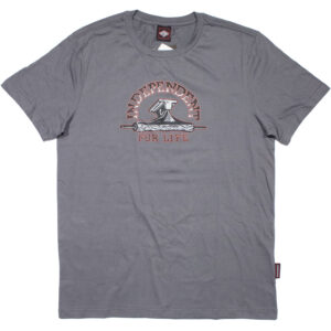 Camiseta INDEPENDENT Ifl Truck Cinza Chumbo