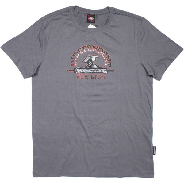 Camiseta INDEPENDENT Ifl Truck Cinza Chumbo