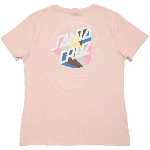 Camiseta SANTA CRUZ Delta Dot Rosa Feminina