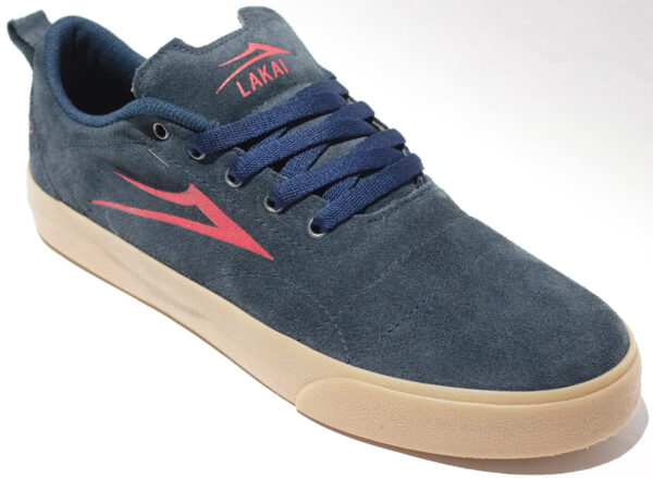 Tênis LAKAI Bristol Navy Red Suede