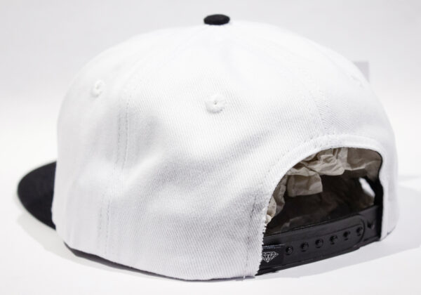 Boné DIAMOND Flowers Unstructured Snapback White