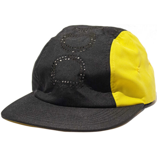 Boné DOME 3 Panel Laser Black/Yellow