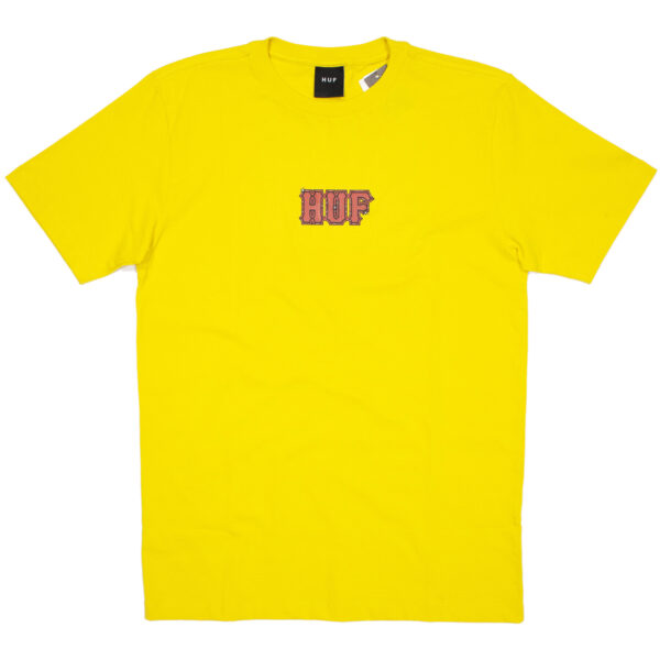 Camiseta HUF Amazing H Yellow