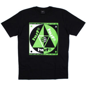 Camiseta HUF Blue Code Black