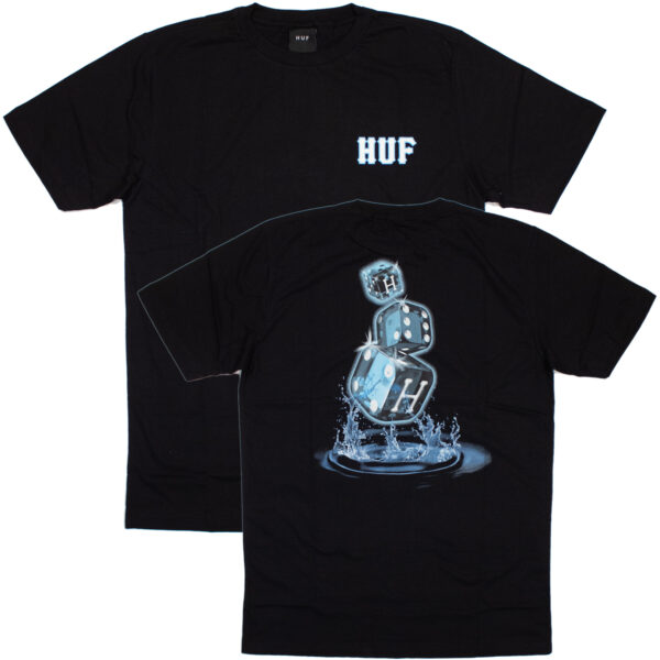Camiseta HUF Ice Dice Black Tee