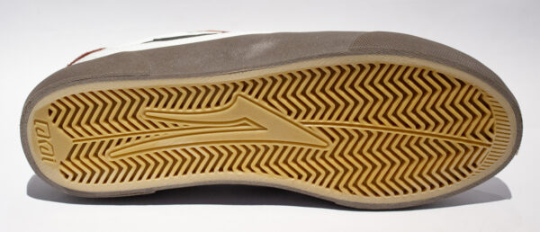 Tênis LAKAI Cambridge White/Burgundy/Brown