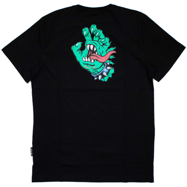 Camiseta SANTA CRUZ Meek Og Slasher Hand Preta