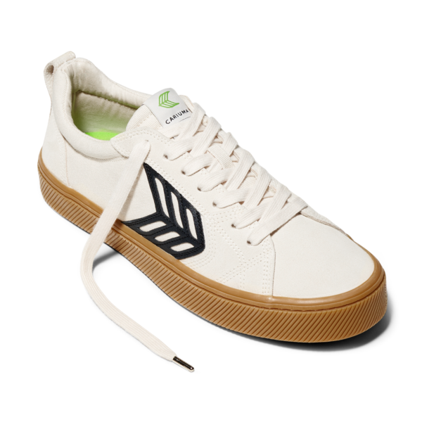 Tênis CARIUMA Catiba Pro Low Off-White Vintage Gum/Black